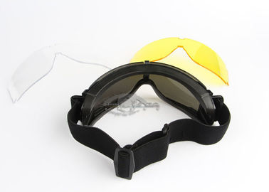 PPE van de Brilairsoft X800 van de Voorschriftveiligheid Zwarte de Kleurenuv400 Bescherming leverancier