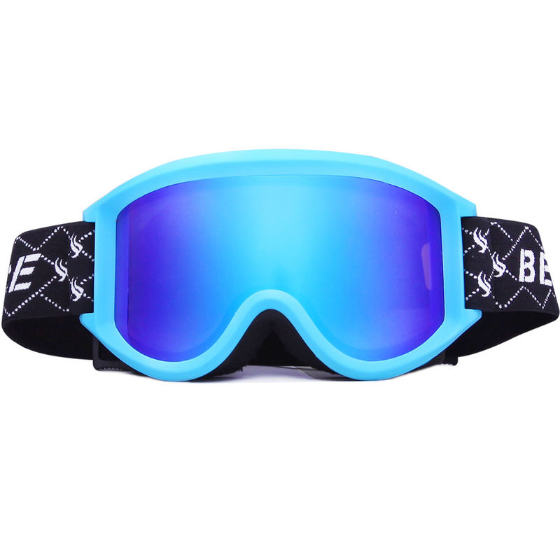 De blauwe Kleur Gepolariseerde Snowboard-Lens van PC van de Beschermende brillen Dubbele Laag Afneembare leverancier