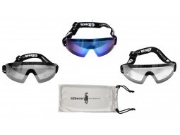 De professionele Beschermende brillen van de Paardenrennenjockey met Aangepast de Beschermingsembleem van UVA UVB leverancier