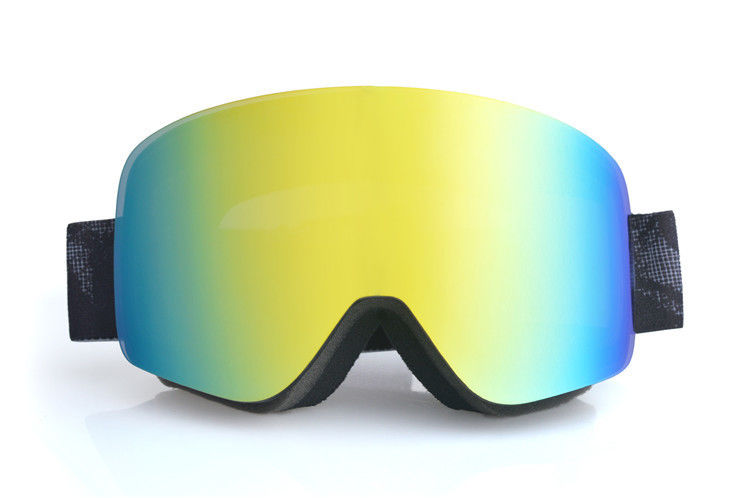 Van de Sneeuwbeschermende brillen van het Framelessvoorschrift Anti UV Dubbele Met een laag bedekte de Lensbehandeling leverancier